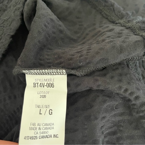 Long Sleeve Gauze Style High Low Top Size Large - Picture 3 of 3